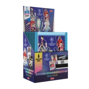 Topps UEFA Champions League - Caja de 51 Sobres 24/25